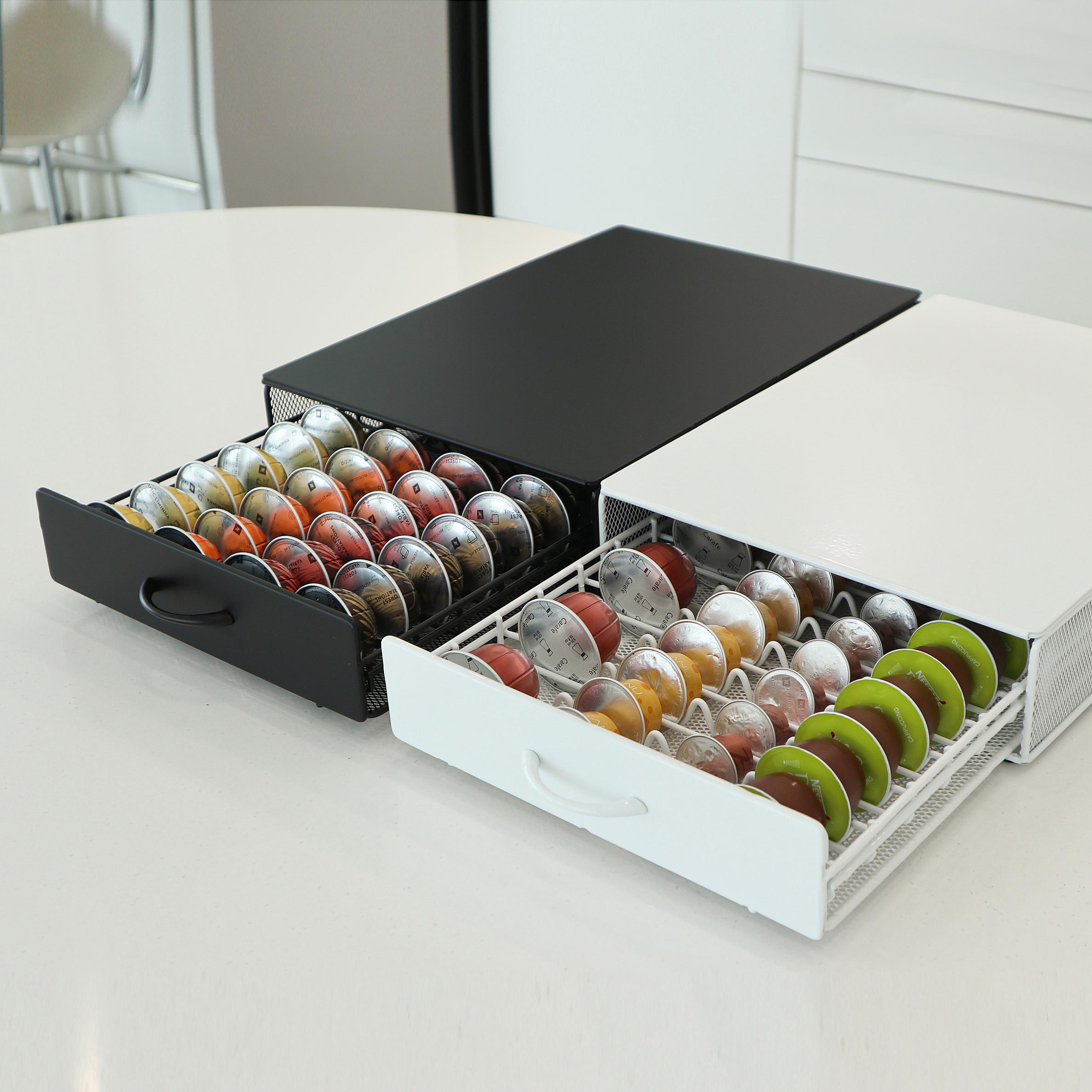 Coffee Capsule Holder - ที่เก็บแคปซูลกาแฟ ที่วางแคปซูล Nespresso Vertuoline ชั้นวางเก็บแคปซูล Verismo