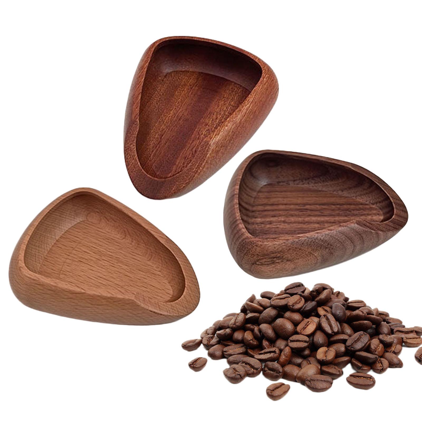 Coffee Tea And Bean Leaf - เมล็ดกาแฟชั่งน้ําหนักกาแฟยาถาดไม้ทนทานชา Leaf ถาดสําหรับสํานักงานโรงแรมร้านอาหารชาหลวมแป้ง