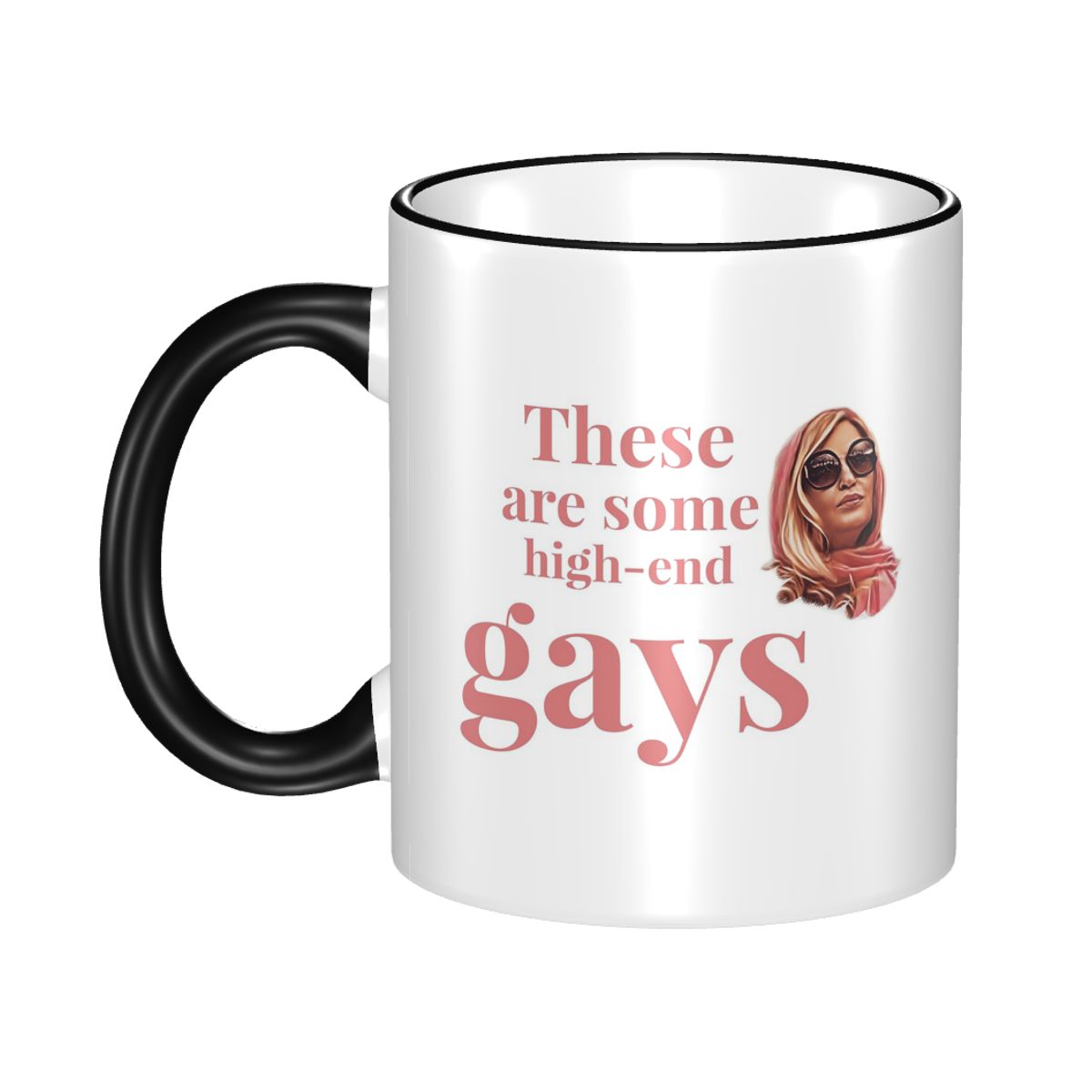 Coffee And Tea Quotes Funny - ทันย่า แมคควอยด์ ไวท์ โลตัส คอตส์ ควอตส์แก้วเซรามิคตลกๆ