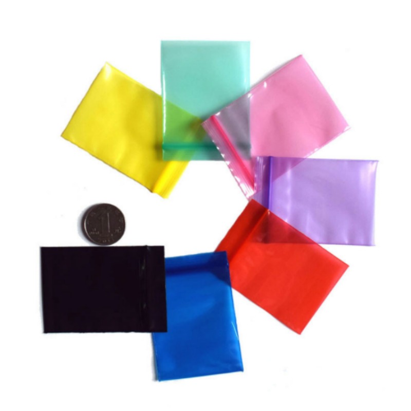 Coffee Tea House - 50/100PCS หนาพลาสติก PE Ziplock เครื่องประดับบรรจุภัณฑ์ DIY