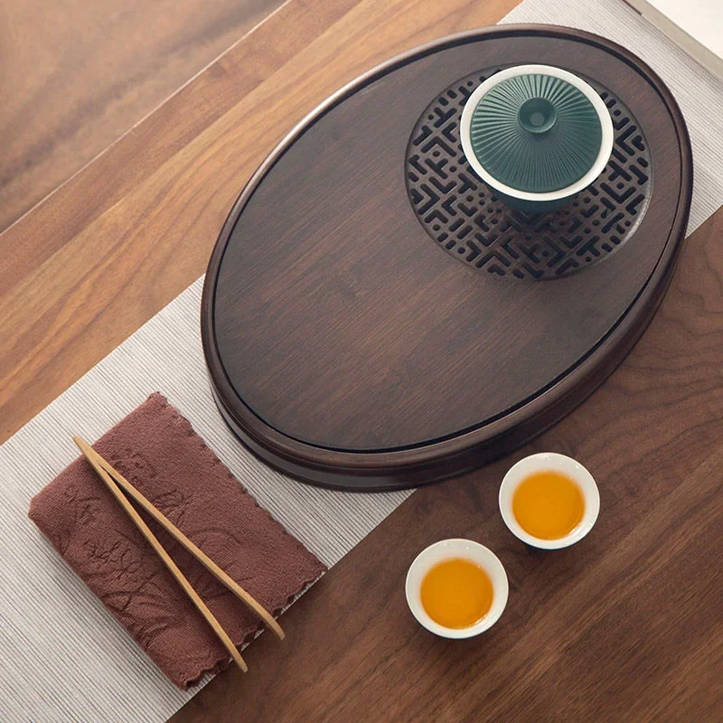 ถาดไม้ไผ่ธรรมชาติ, โต๊ะน้ําชาถ - Bamboo Tea Tray บทวิจารณ์และราคา