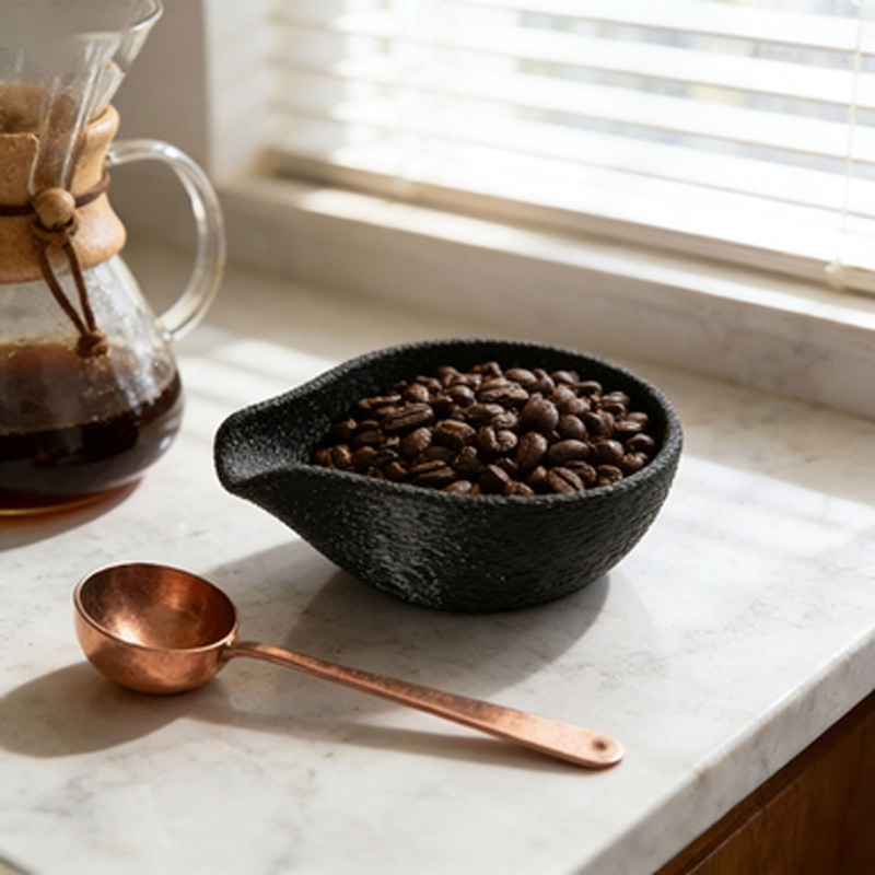 ถ้วยตวงเมล็ดกาแฟและถาดเก็บชา 1 - Coffee Tea And Bean Leaf บทวิจารณ์และราคา