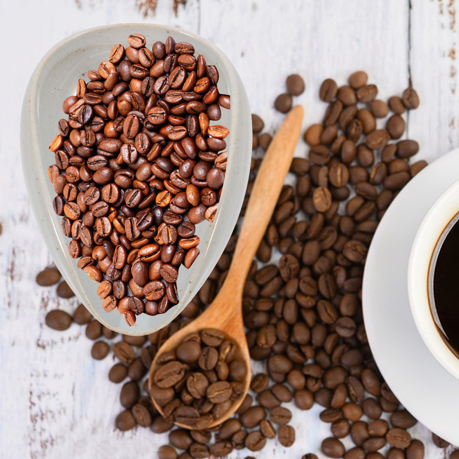 ถาดรองเมล็ดกาแฟเซรามิกอเนกประส - Coffee Tea And Bean Leaf บทวิจารณ์และราคา