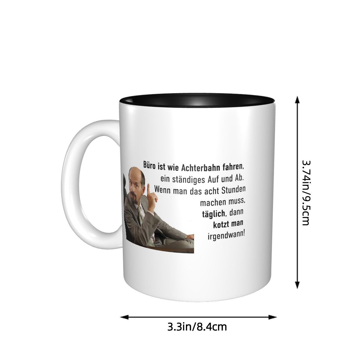 แก้วมัคเซรามิคพิมพ์ลายคำคมจาก  - Coffee And Tea Quotes Funny บทวิจารณ์และราคา