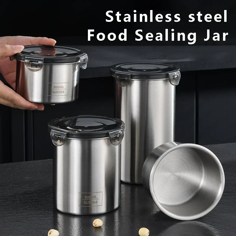 ภาชนะบรรจุอาหารสแตนเลสปิดผนึกถ - Coffee Tea And Bean Leaf บทวิจารณ์และราคา