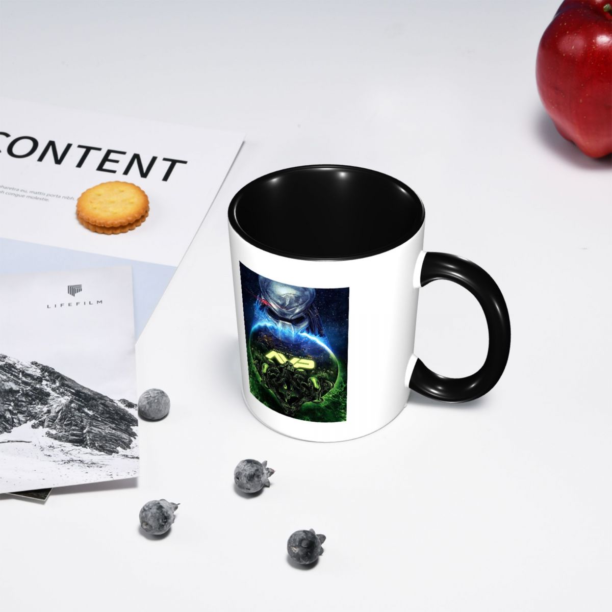 แก้วกาแฟลายการ์ตูนสยองขวัญ ไซไ - Coffee Vs Tea บทวิจารณ์และราคา