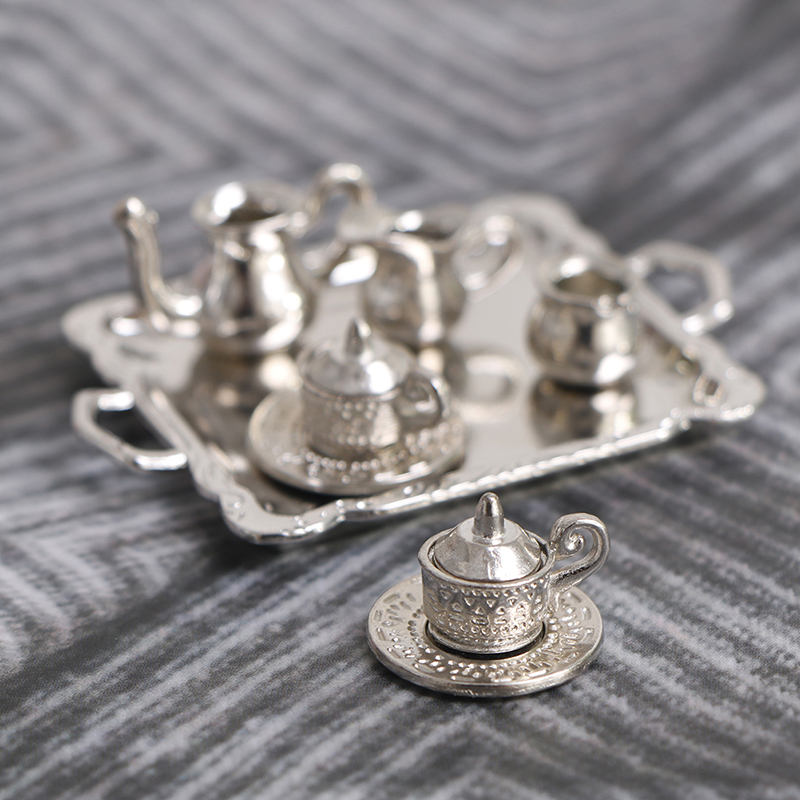 10 ชิ้น/เซ็ต 1/12 Dollhouse Mi - Coffee Tea House บทวิจารณ์และราคา