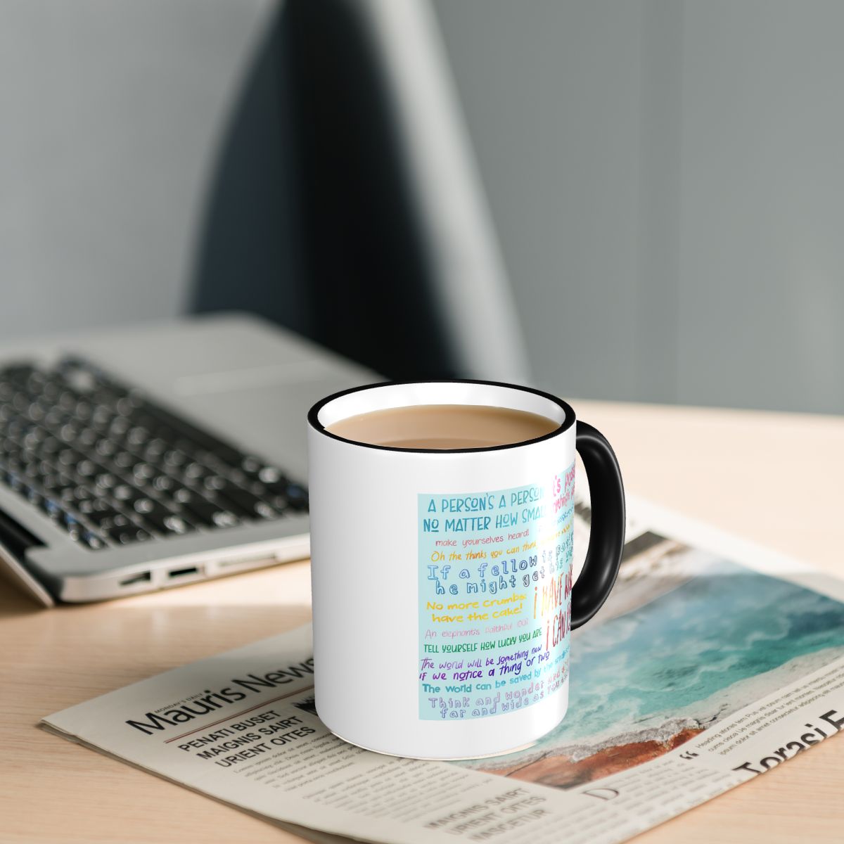 แก้วเซรามิคพิมพ์ลายคำคมซูสซิคอ - Coffee And Tea Quotes Funny บทวิจารณ์และราคา