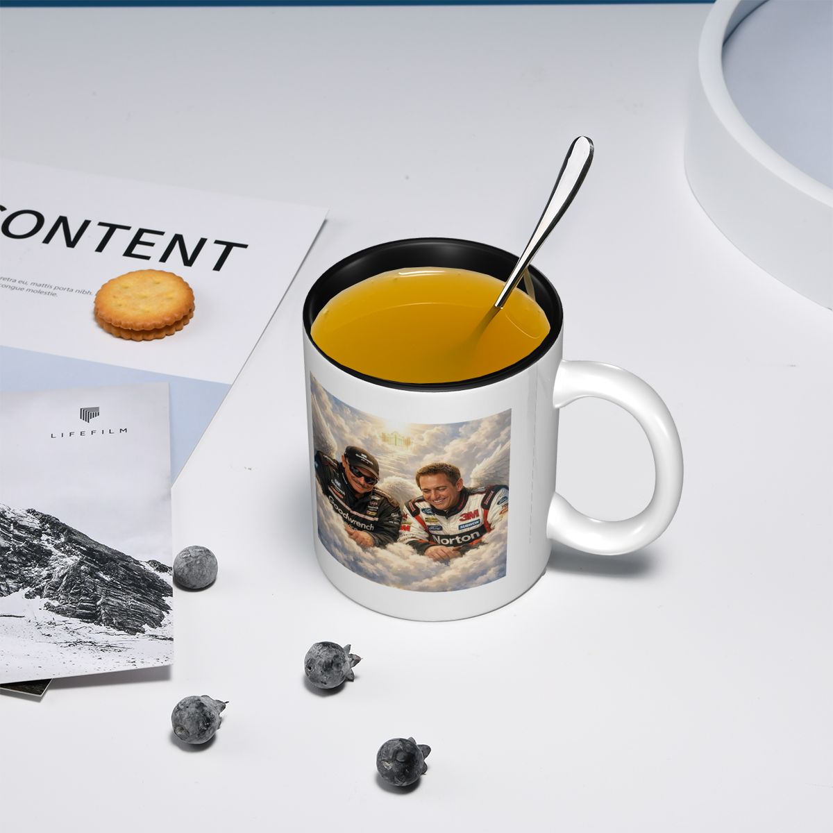 แก้วมัคเซรามิคตลกๆ ลายริป เดล  - Coffee Vs Tea บทวิจารณ์และราคา
