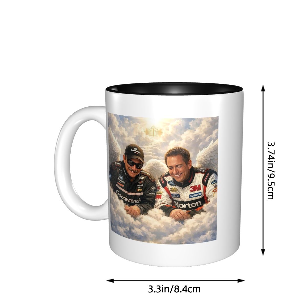 แก้วมัคเซรามิคตลกๆ ลายริป เดล  - Coffee Vs Tea บทวิจารณ์และราคา
