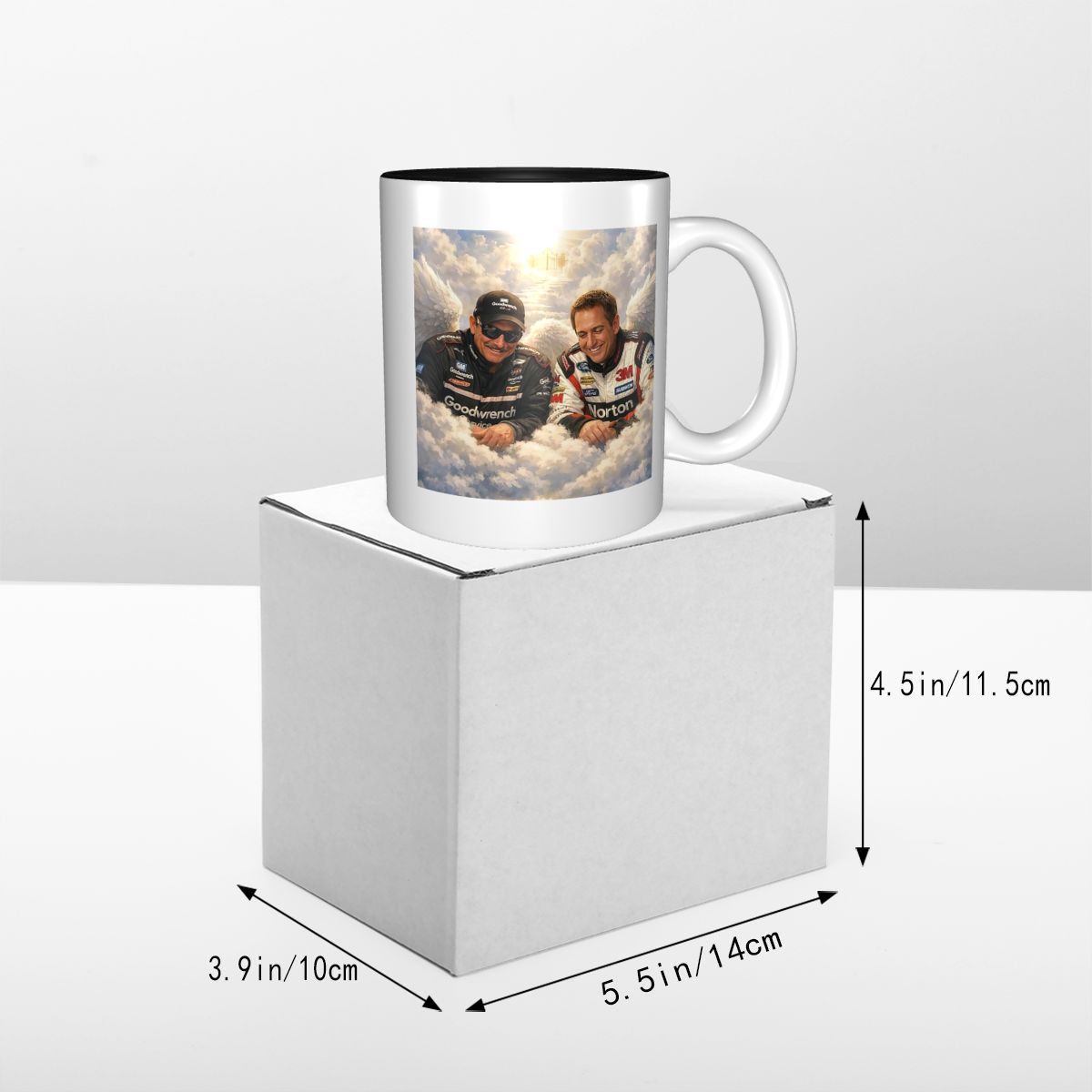 แก้วมัคเซรามิคตลกๆ ลายริป เดล  - Coffee Vs Tea บทวิจารณ์และราคา