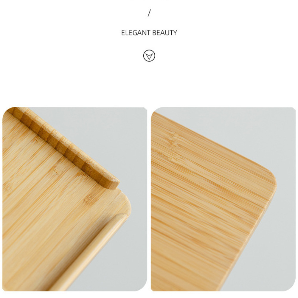 ถาดใส่อาหารทำจากไม้ไผ่ของจีนกล - Bamboo Tea Tray บทวิจารณ์และราคา