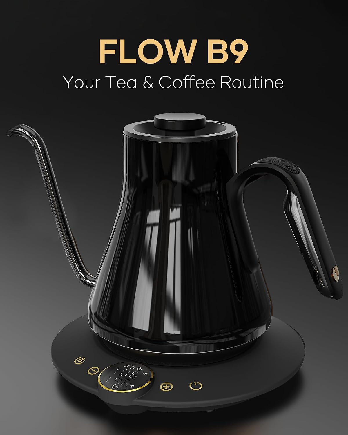 กาต้มน้ำไฟฟ้าแบบคอห่าน, ±1 ° ค - Coffee Tea Brew บทวิจารณ์และราคา