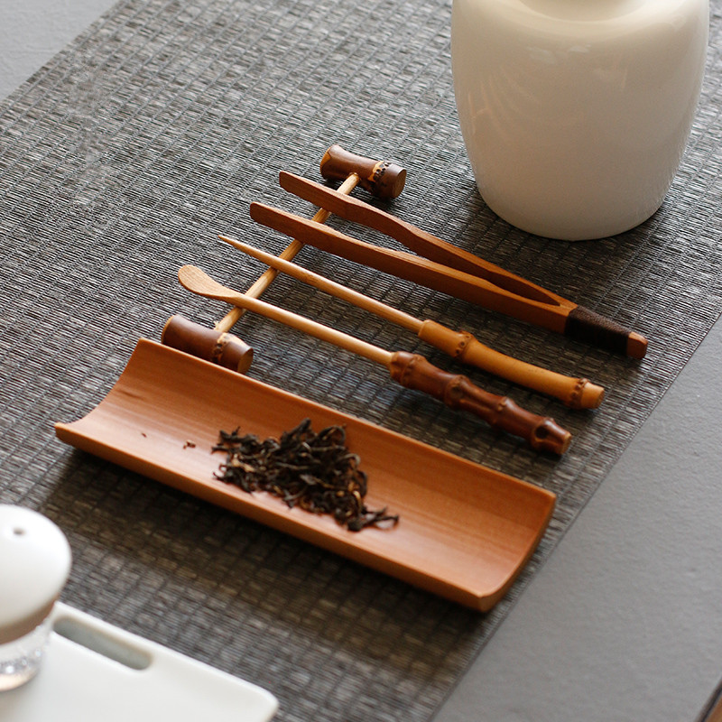 3/4/5Pcs ไม้ไผ่ Carbonized Tea - Bamboo Tea Tray บทวิจารณ์และราคา