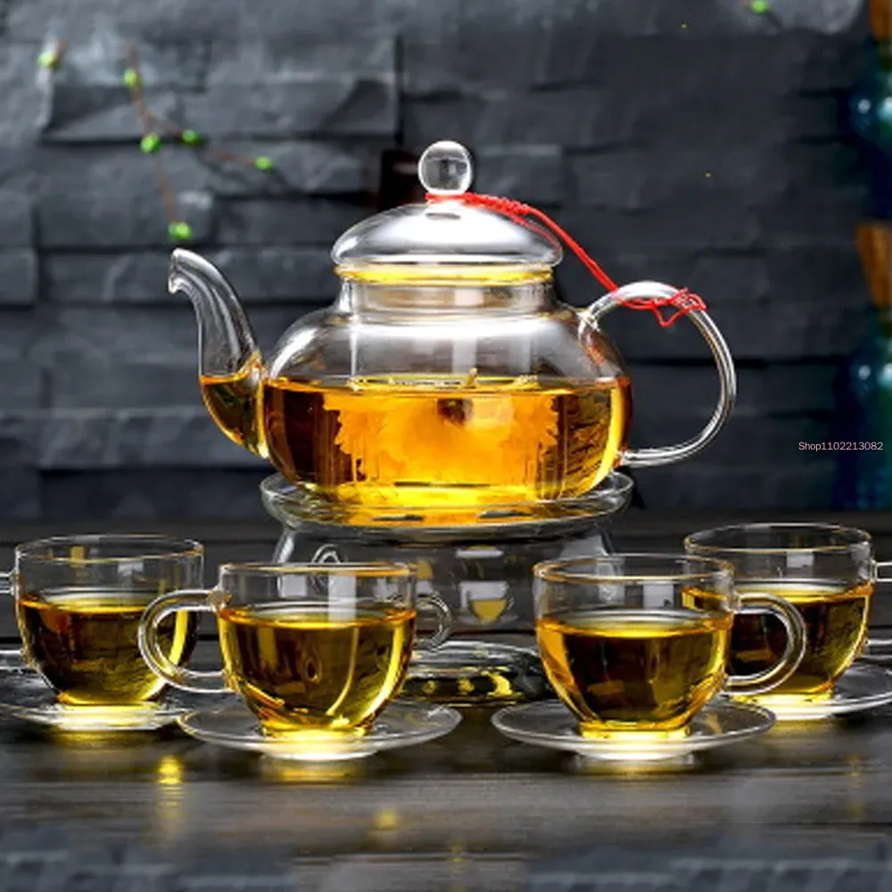 ชุดน้ำชาแก้วหรูหรา ชุดกาน้ำชาแ - Bamboo Tea Tray บทวิจารณ์และราคา