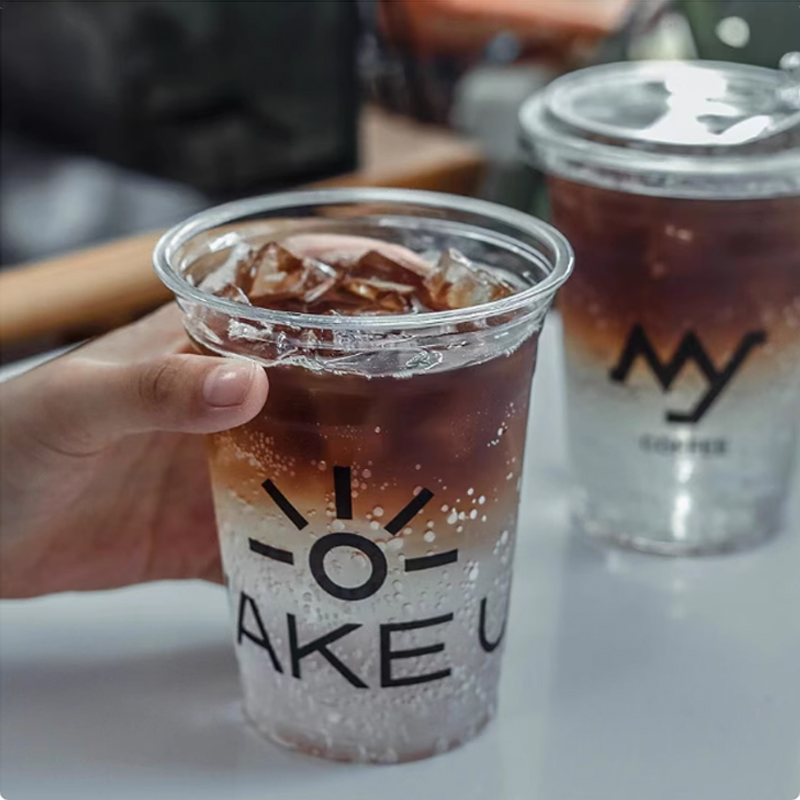 ถ้วยพลาสติกโลโก้ที่กําหนดเอง Y - Coffee Tea House บทวิจารณ์และราคา