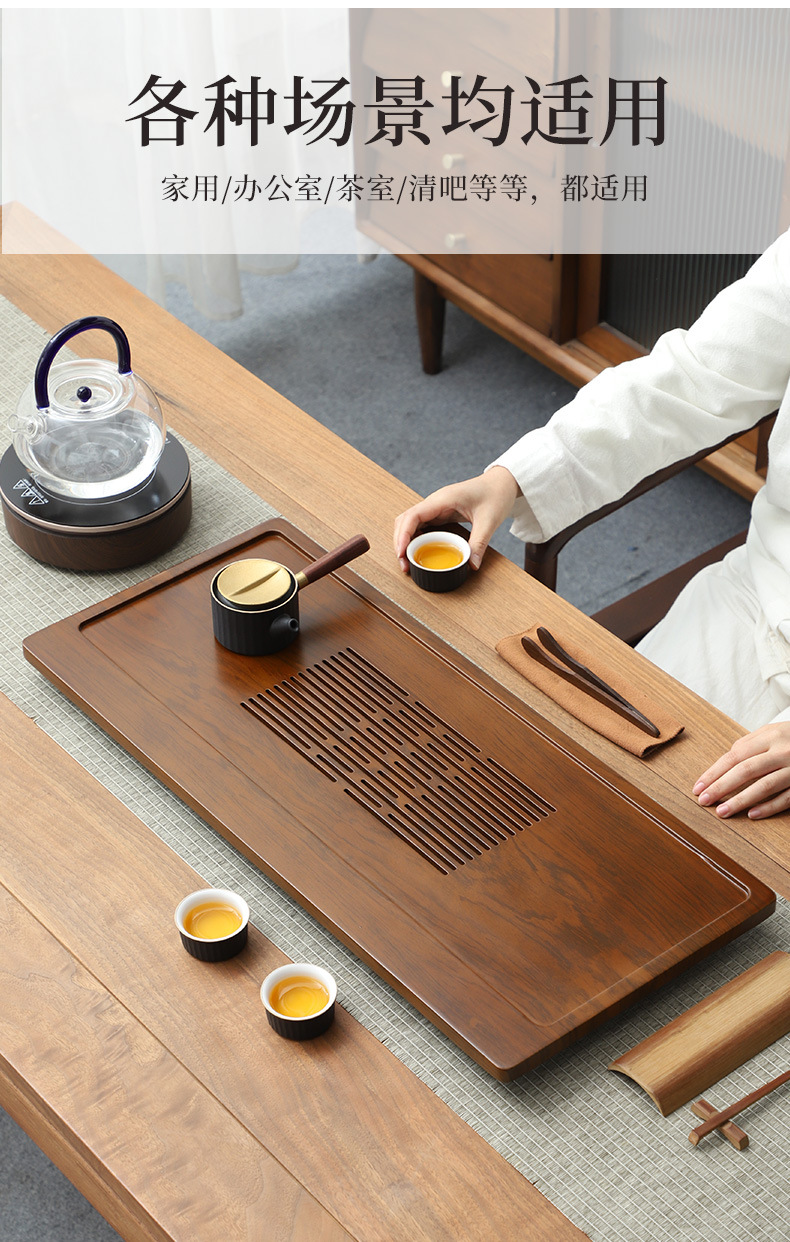สไตล์เรียบง่าย Nan ไม้ไผ่ดอกไม - Bamboo Tea Tray บทวิจารณ์และราคา