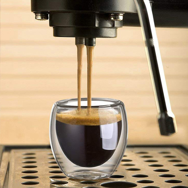 แก้วกาแฟผนังคู่แก้วแก้วผนังคู่ - Coffee Tea Pictures บทวิจารณ์และราคา