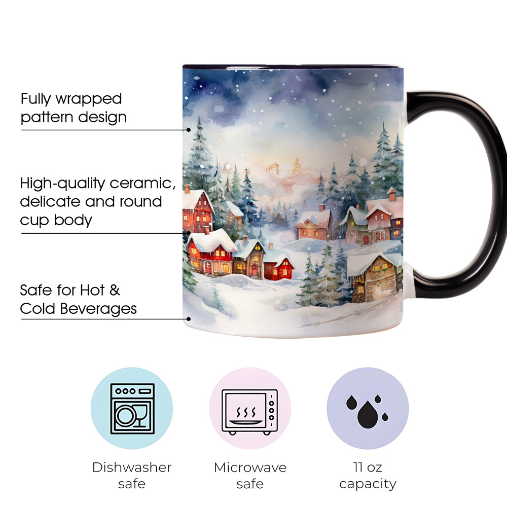 แก้วกาแฟคริสต์มาสลายหมู่บ้านหิ - Coffee Tea Festival บทวิจารณ์และราคา