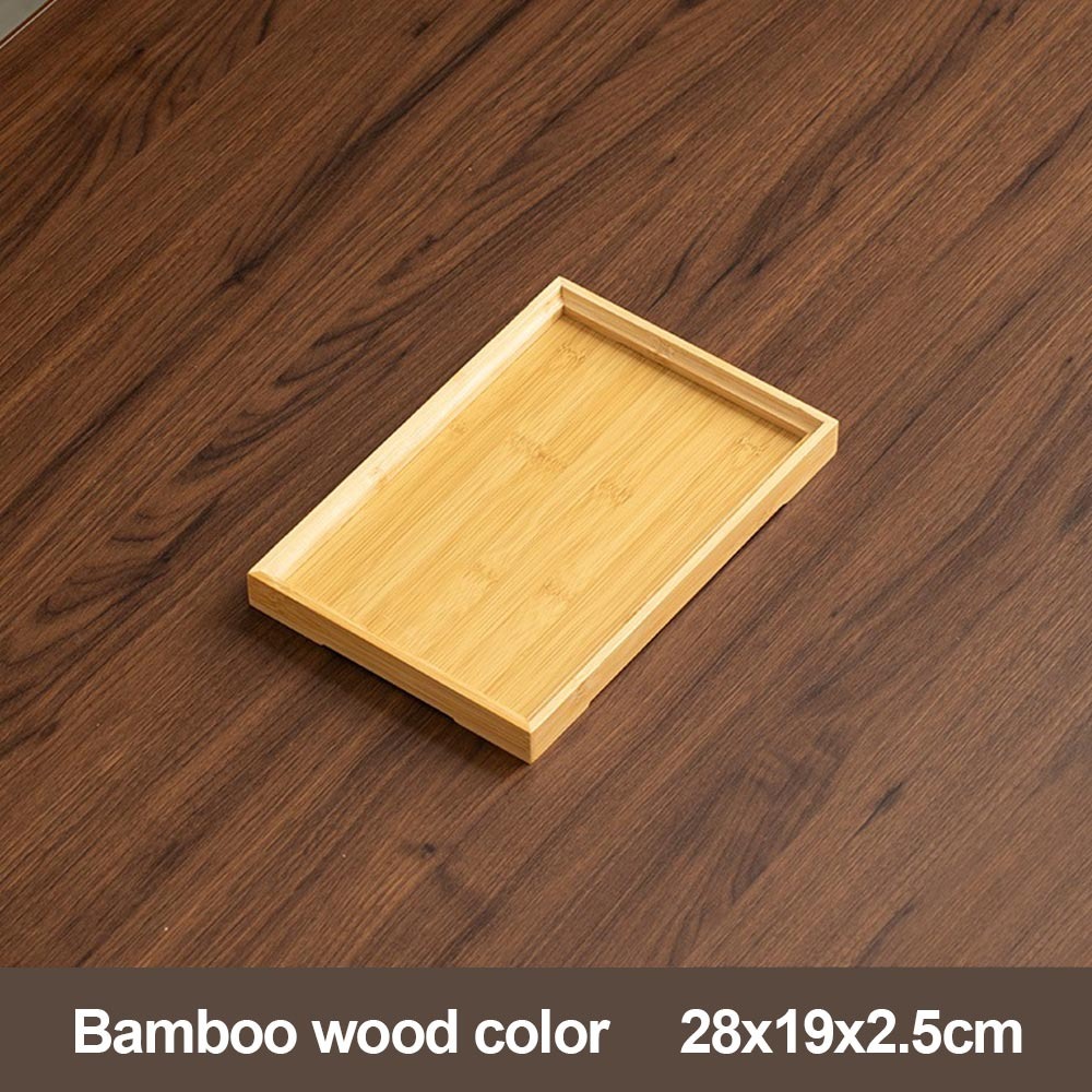 ถาดไม้ไผ่ธรรมชาติ ถาดไม้ไผ่ทรง - Bamboo Tea Tray บทวิจารณ์และราคา