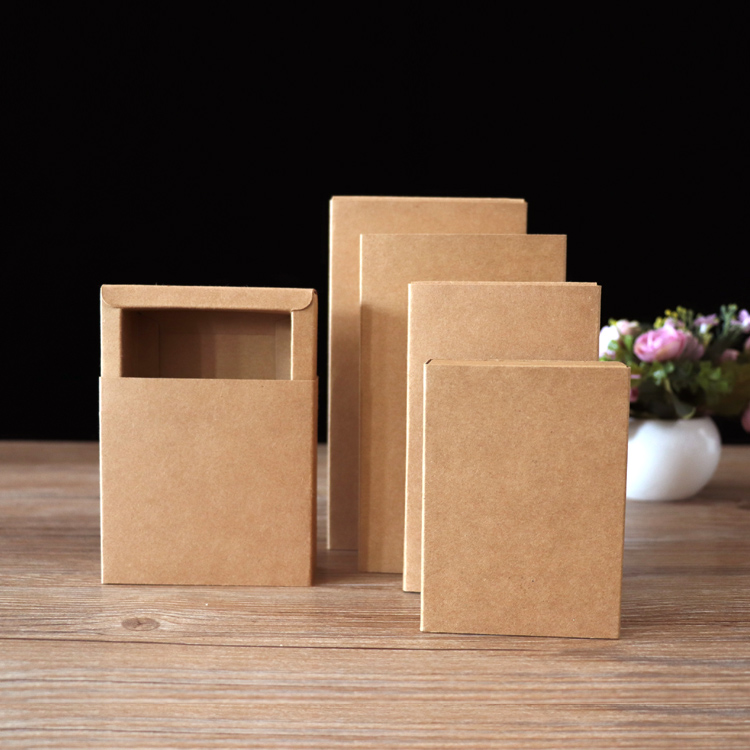 กล่องกระดาษคราฟท์สีดำแบบพับได้ - Coffee Tea House บทวิจารณ์และราคา