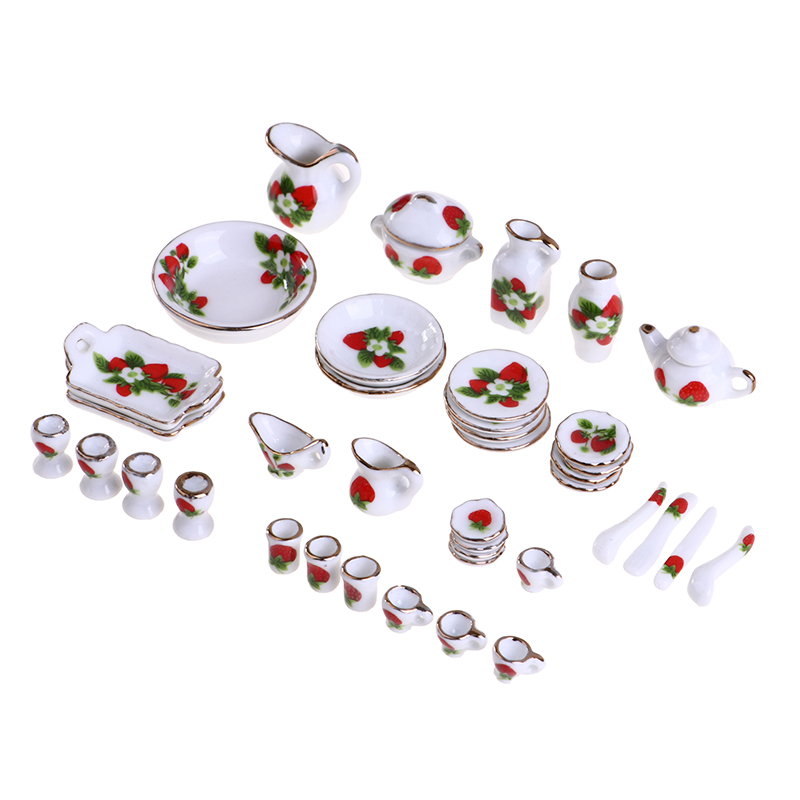 1ชุด1:12 Miniature บ้านตุ๊กตาด - Coffee Tea House บทวิจารณ์และราคา