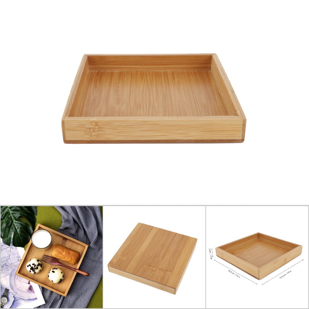 ถาดทรงสี่เหลี่ยมสไตล์ญี่ปุ่น ด - Bamboo Tea Tray บทวิจารณ์และราคา