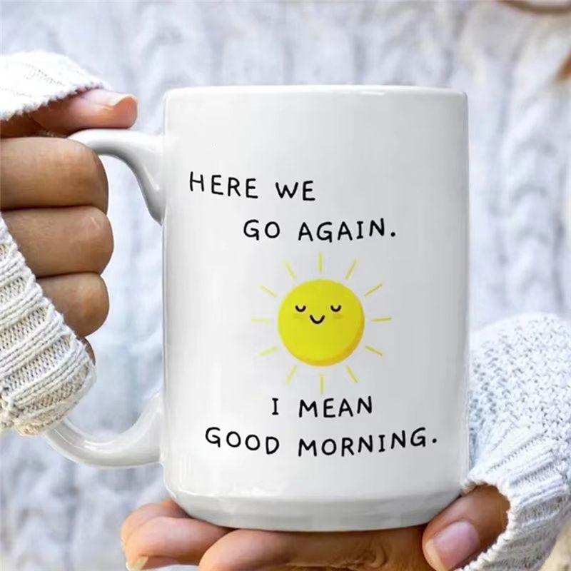 แก้วกาแฟตลกๆ สุดฮิตมาใหม่ มีสิ - Coffee Tea Good Morning บทวิจารณ์และราคา