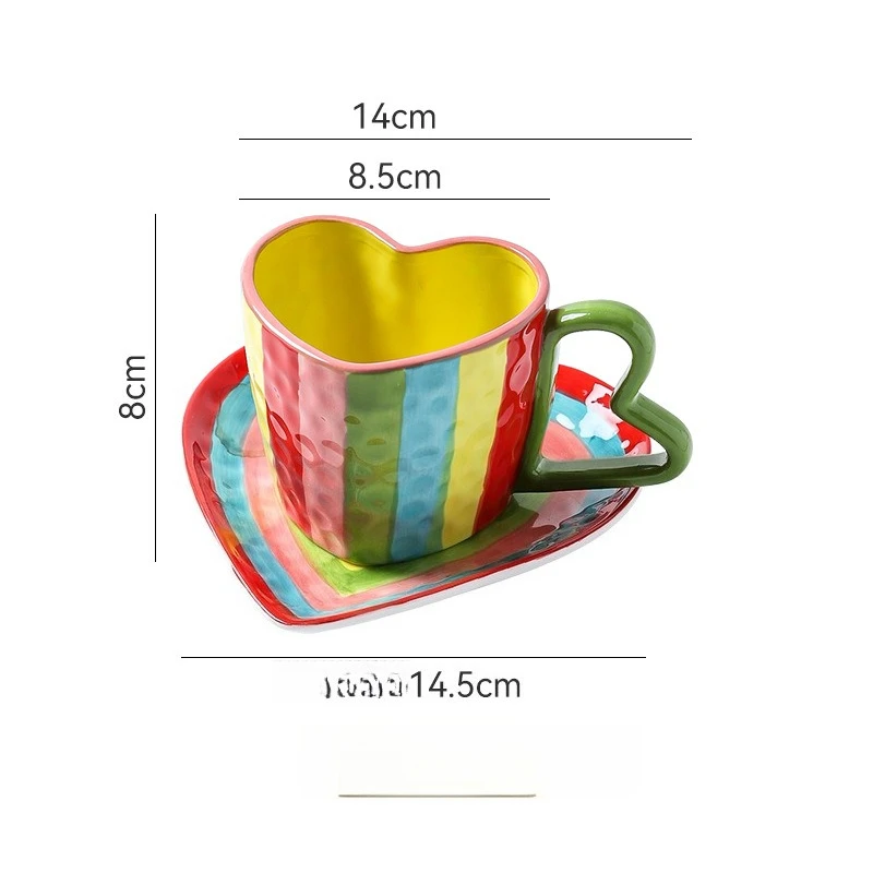 จานและถ้วยเซรามิกคู่รักลายสายร - Coffee Tea Festival บทวิจารณ์และราคา