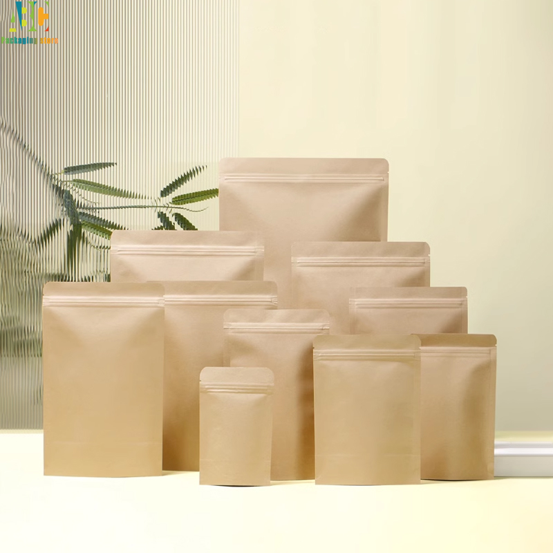 ถุงซิปล็อคพิมพ์ลายกระดาษคราฟท์ - Coffee Tea House บทวิจารณ์และราคา