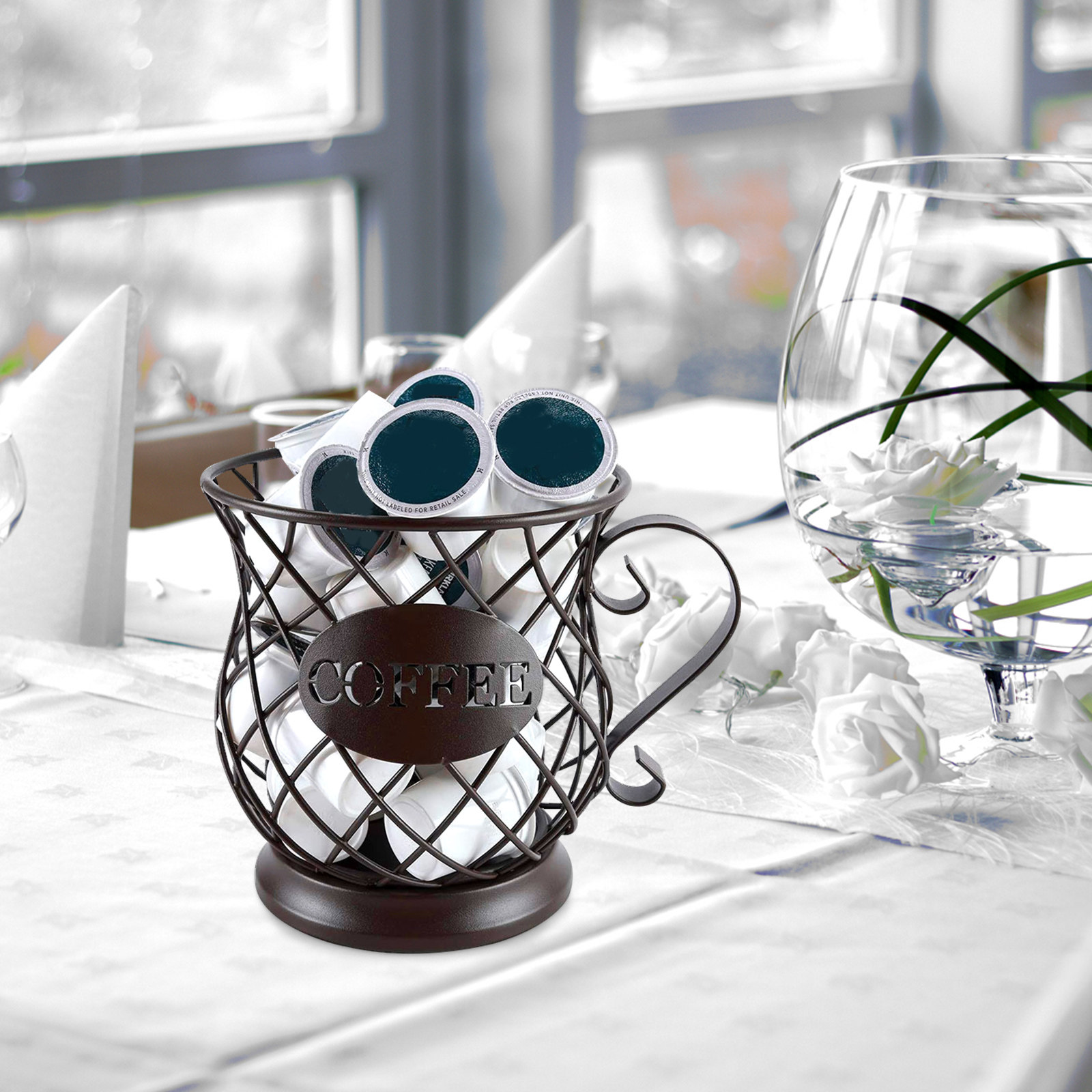 ที่เก็บแคปซูลกาแฟแบบขยายได้ ที - Coffee Capsule Holder บทวิจารณ์และราคา