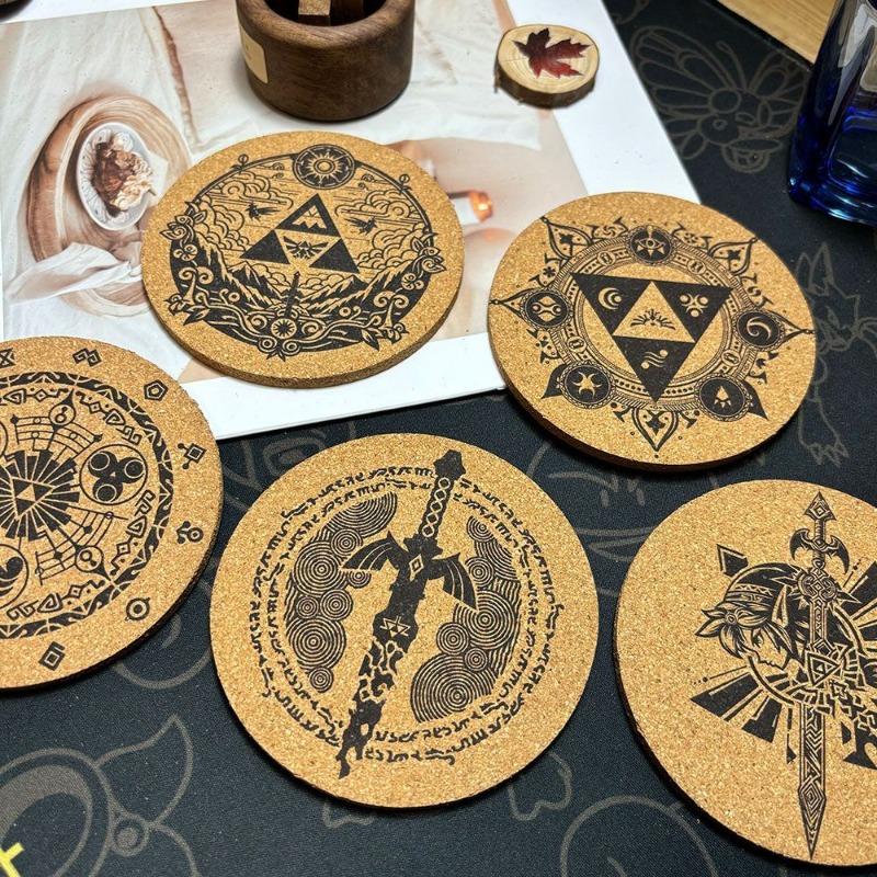 Zelda Coaster การ์ตูนอะนิเมะรอ - Coffee Tea Holders บทวิจารณ์และราคา