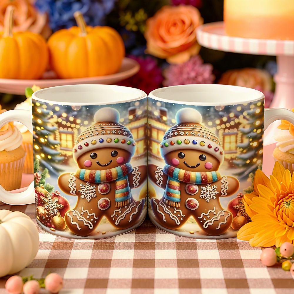 แก้วกาแฟลายขนมปังขิงคริสต์มาส  - Coffee Tea Festival บทวิจารณ์และราคา