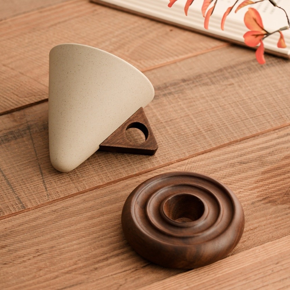 แก้วเซรามิกทรงกรวยสามเหลี่ยมแบ - Coffee Tea Pictures บทวิจารณ์และราคา