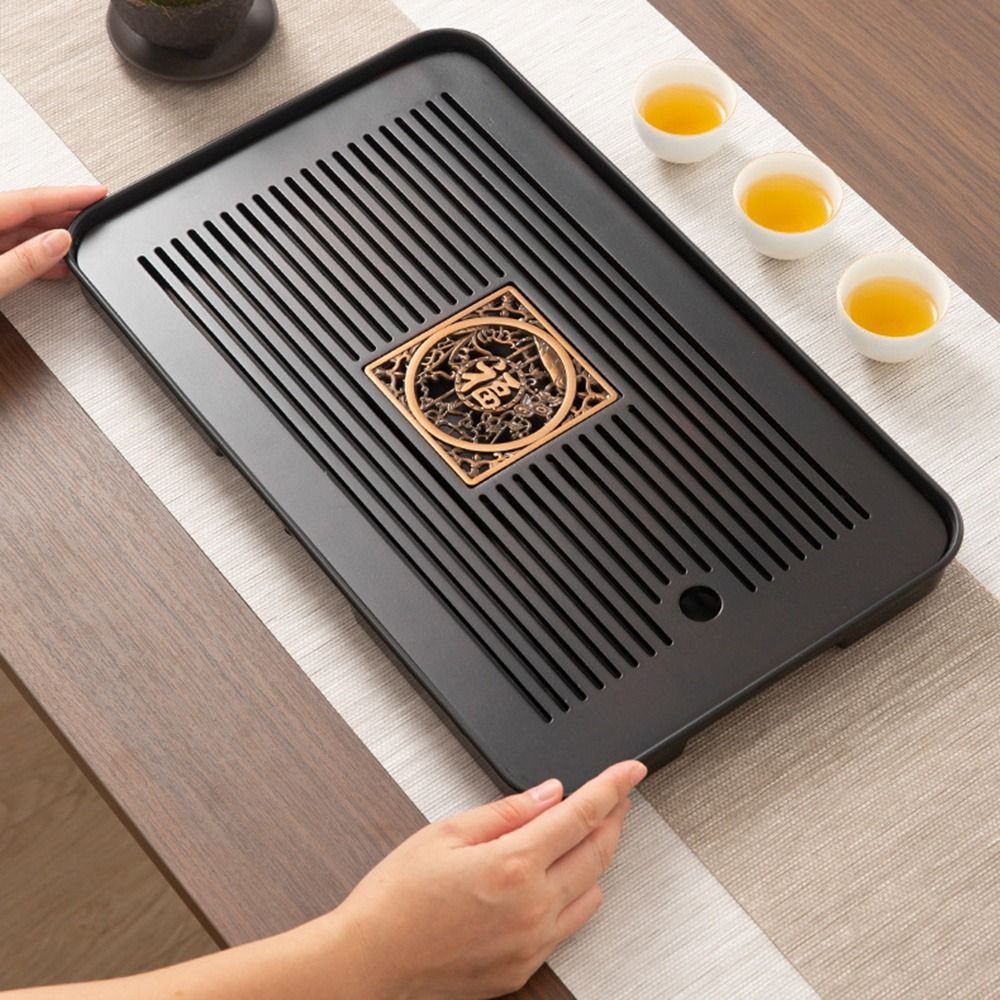 ถาดชาไม้ไผ่อเนกประสงค์พร้อมที่ - Bamboo Tea Tray บทวิจารณ์และราคา