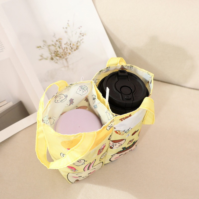 กระเป๋าใส่แก้วน้ำพับได้ลายชิคค - Coffee Tea Holders บทวิจารณ์และราคา