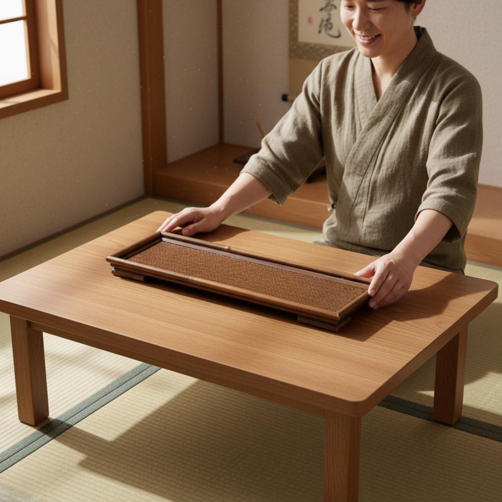 ถาดเสิร์ฟไม้ไผ่ธรรมชาติสำหรับพ - Bamboo Tea Tray บทวิจารณ์และราคา