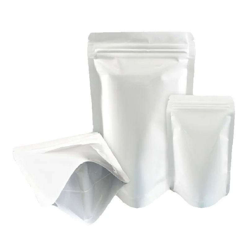 ถุงซิปล็อคฟอยล์อะลูมิเนียมสีขา - Coffee Tea House บทวิจารณ์และราคา