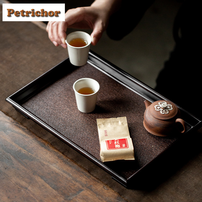 หวายญี่ปุ่นไม้ไผ่ทอถาดชาจานอาห - Bamboo Tea Tray บทวิจารณ์และราคา