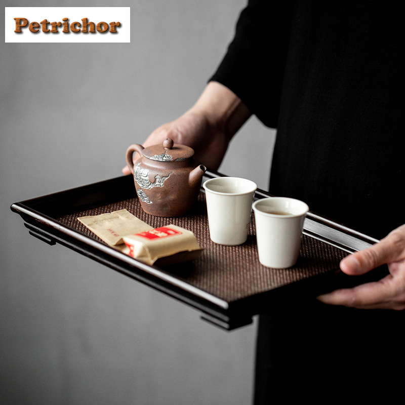 หวายญี่ปุ่นไม้ไผ่ทอถาดชาจานอาห - Bamboo Tea Tray บทวิจารณ์และราคา