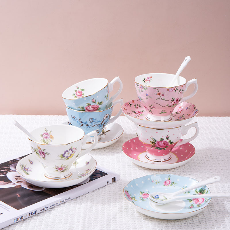 ชุดกาแฟเซรามิกฝรั่งเศส 1 ชิ้น  - Coffee Tea Pictures บทวิจารณ์และราคา